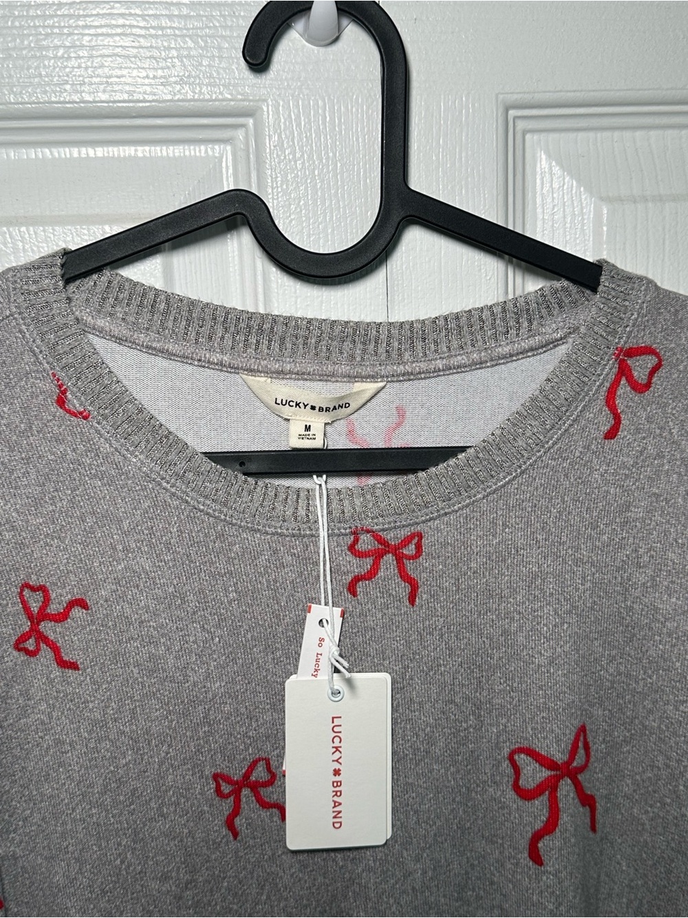 🎀 Lucky Brand Cloud Soft Bow Sweater — NWT 🎀 - Picture 7 of 7